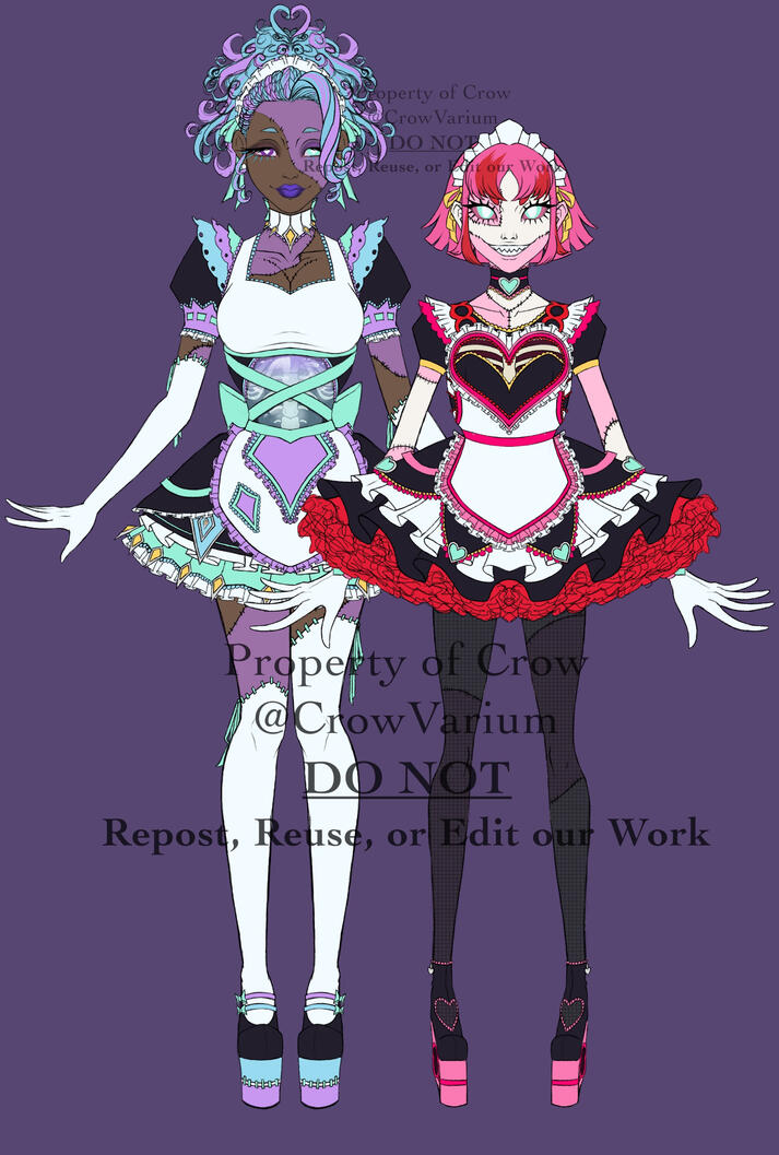 Original Characters: Glotti and Tess